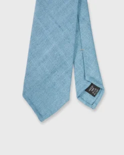 Silk Matka Tie In Dusty Blue