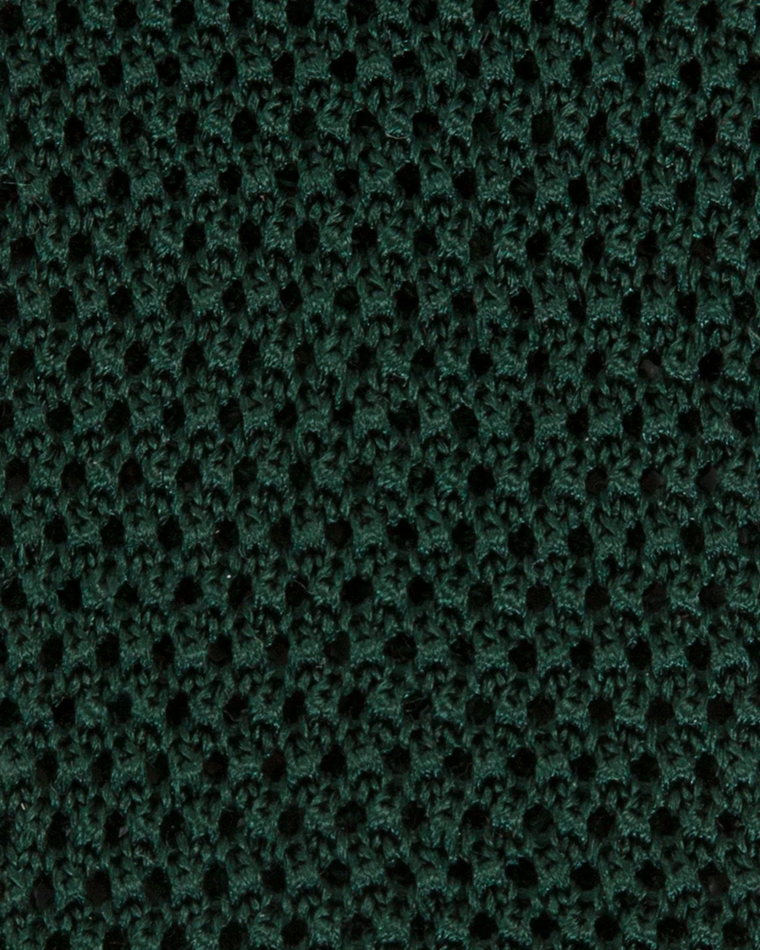 Silk Knit Tie In Hunter 2 Silk Knit Tie In Hunter - Image 2