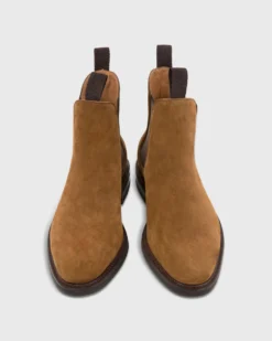 Chelsea Boot In Tobacco Suede