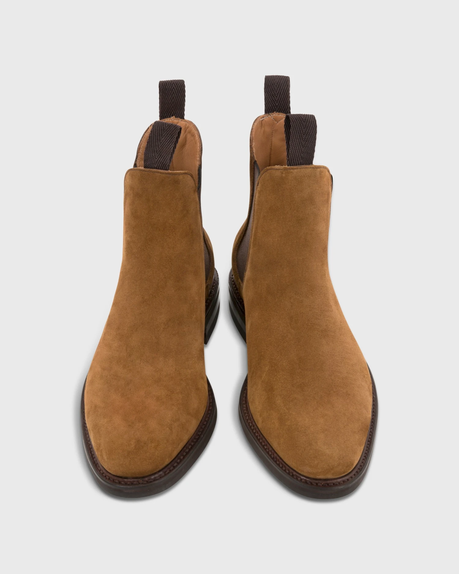 Chelsea Boot In Tobacco Suede 1 Chelsea Boot In Tobacco Suede