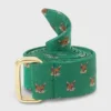 D-Ring Belt In Green Fox Club