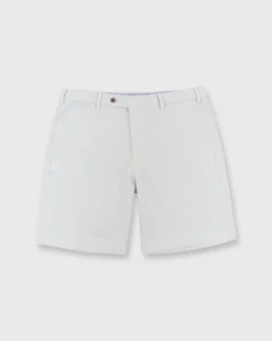 Garment-Dyed Short In Fog Lightweight Twill