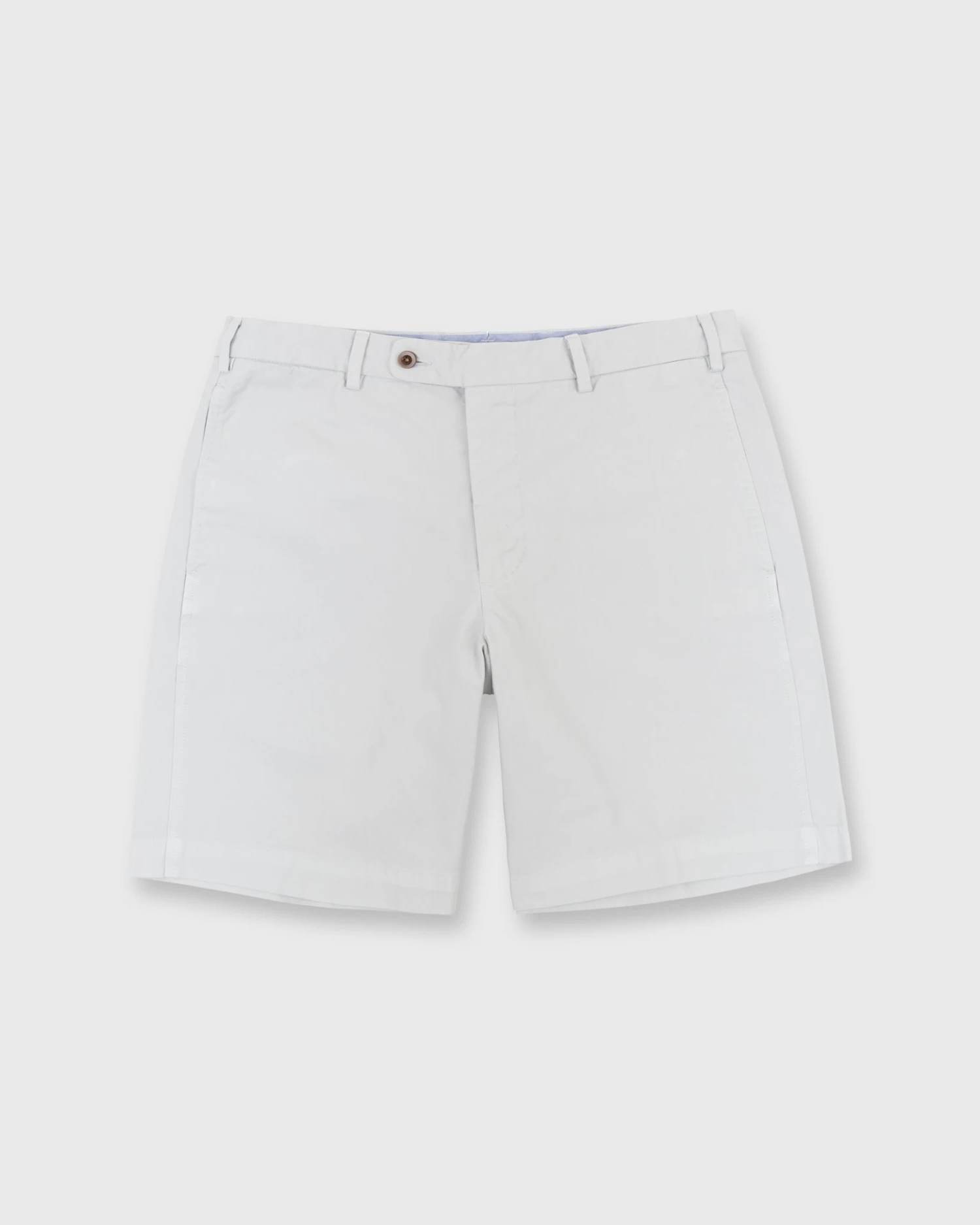 Garment-Dyed Short In Fog Lightweight Twill 1 Garment-Dyed Short In Fog Lightweight Twill