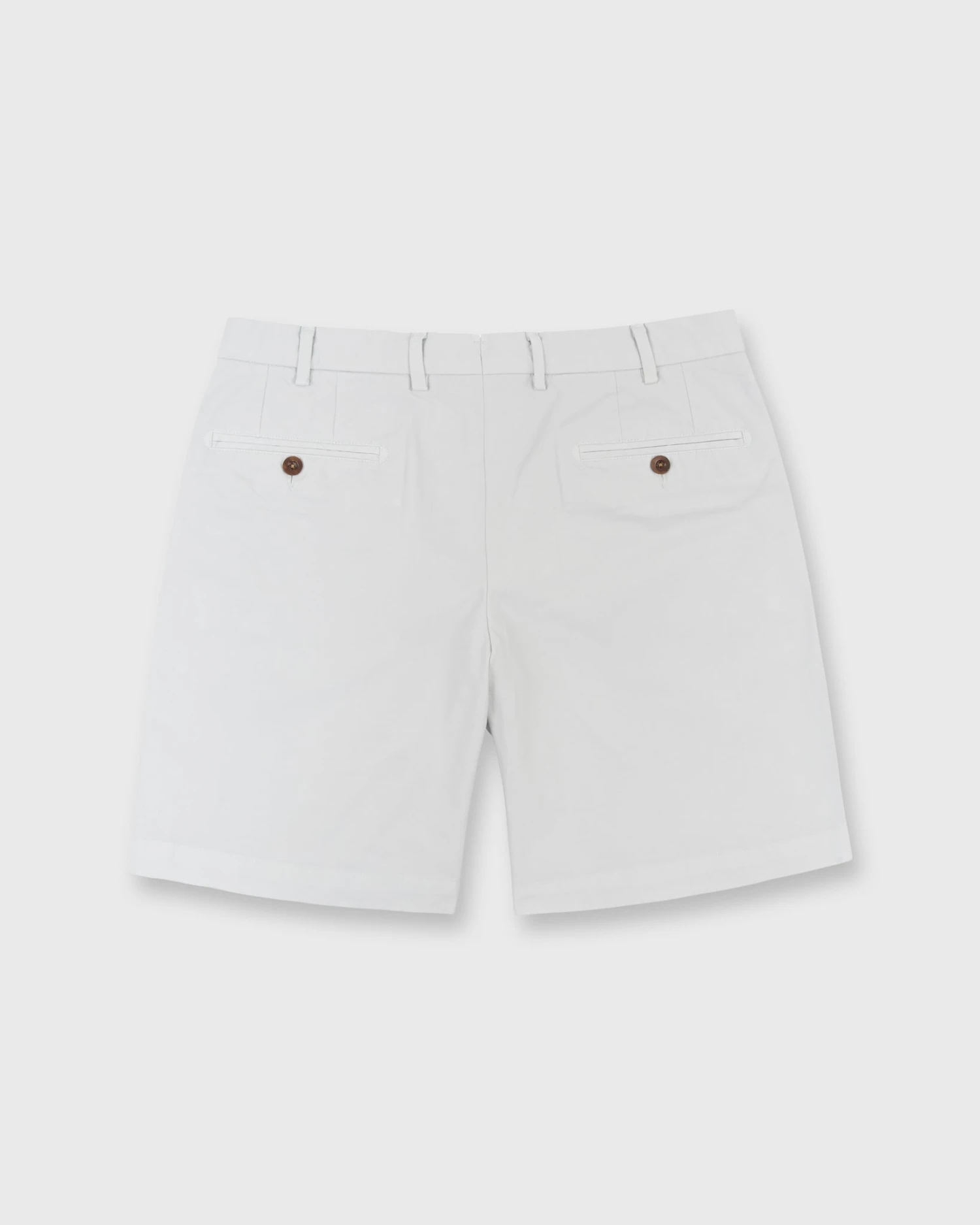 Garment-Dyed Short In Fog Lightweight Twill 2 Garment-Dyed Short In Fog Lightweight Twill - Image 2
