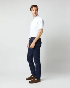 Short-Sleeved Polo In White Pima Pique 14 Short-Sleeved Polo In White Pima Pique -fashion S33504 1136