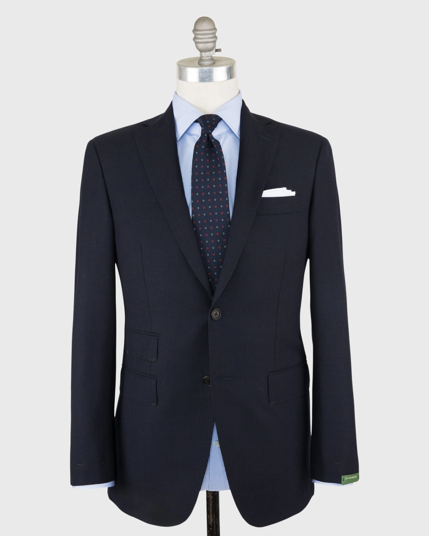 Kincaid No. 3 Suit In Navy High-Twist 1 Kincaid No. 3 Suit In Navy High-Twist