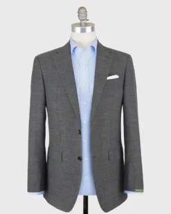 Kincaid No. 3 Suit In Mid-Grey High-Twist -fashion S38453 2
