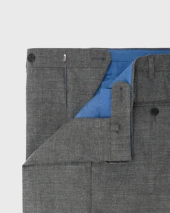 Dress Trouser In Mid-Grey High-Twist -fashion S38454 3