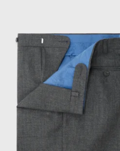 Dress Trouser In Charcoal High-Twist -fashion S38456 3