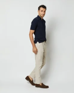 Rally Polo Sweater In Navy Cotton 13 Rally Polo Sweater In Navy Cotton -fashion S39890 5879