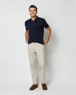 Rally Polo Sweater In Navy Cotton 11 Rally Polo Sweater In Navy Cotton -fashion S39890 5889