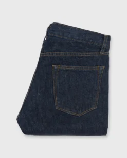 Slim Straight Jean In Non-Selvedge Rinse Denim
