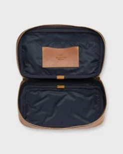 Dopp Kit In Tan Leather -fashion S43850 4