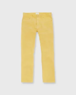 Slim Straight 5-Pocket Pant In Canary Corduroy 6 Slim Straight 5-Pocket Pant In Canary Corduroy -fashion S44126 156