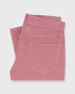 Slim Straight 5-Pocket Pant In Orchid Corduroy