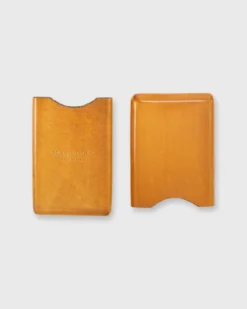 Card Case In Yellow Leather -fashion S44156 3