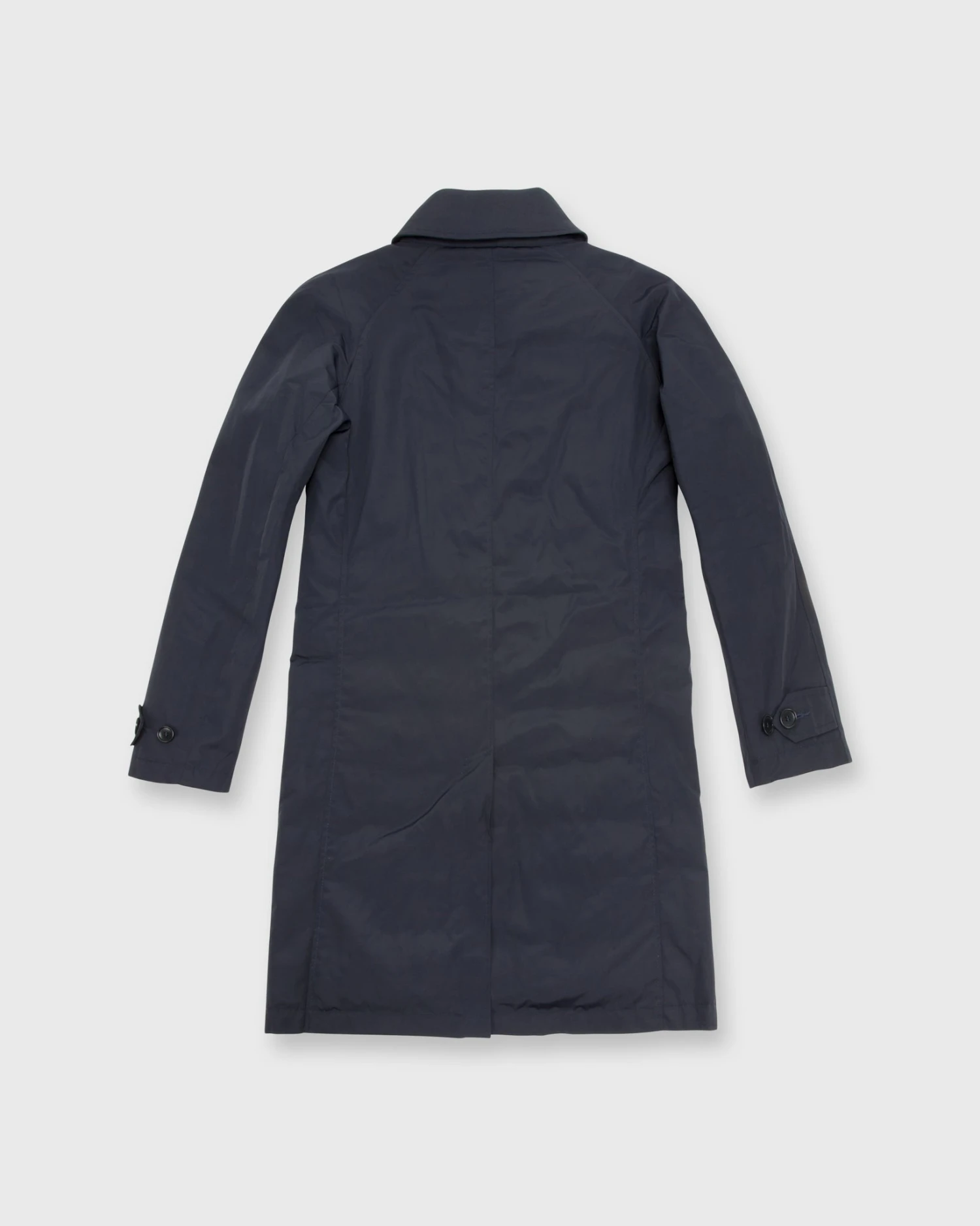 Cashball Traveler's Trench In Navy Nylon 2 Cashball Traveler's Trench In Navy Nylon - Image 2
