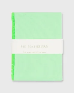 Bandana In Dayglow Green Oxford