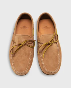 All-Weather Driving Moccasin In Tan Suede