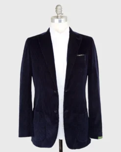 Garment-Dyed Kincaid No. 1 Jacket In Navy Washed Corduroy -fashion S53093 1