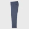 Dress Trouser In Blue Wool Hopsack