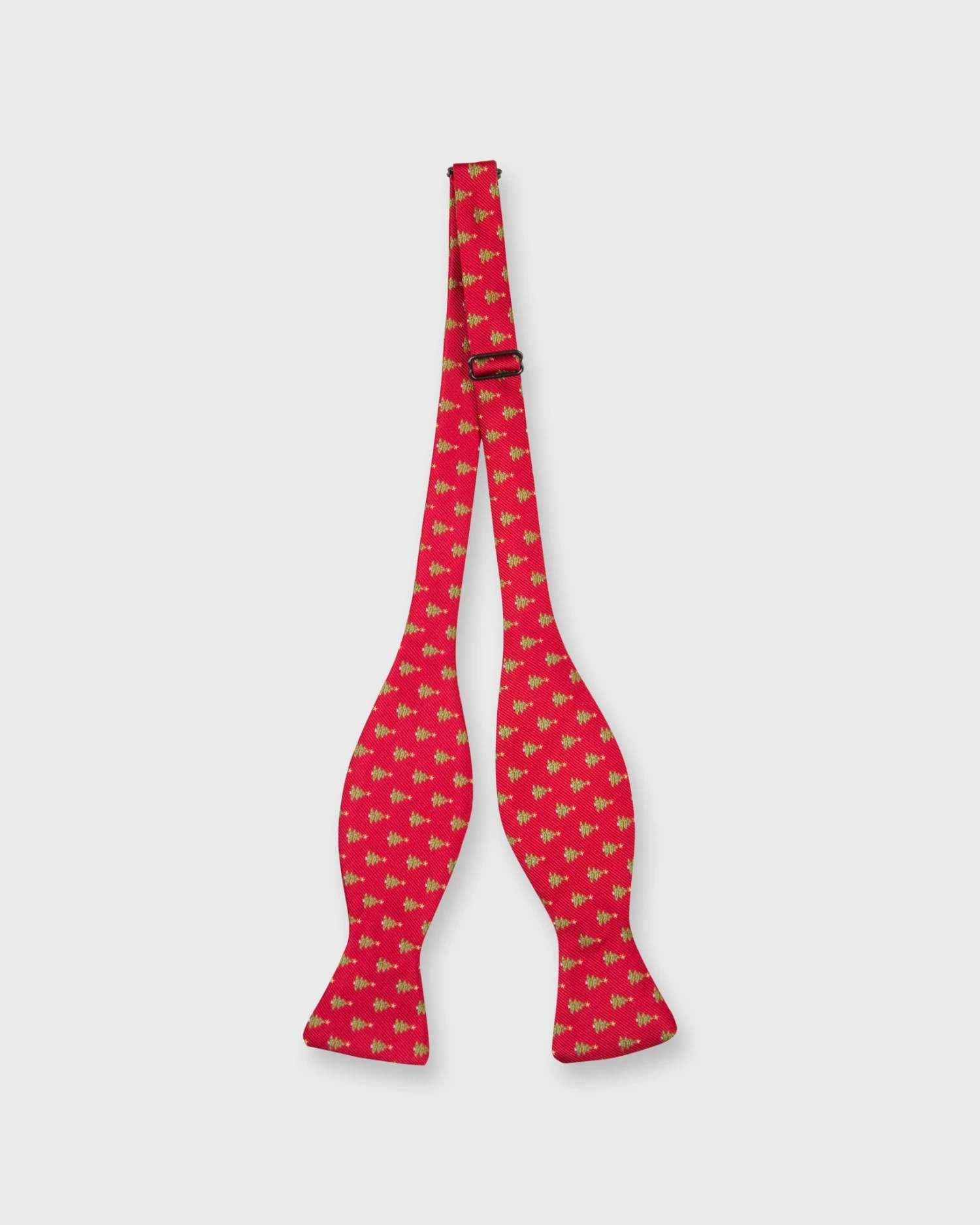 Silk Club Bow Tie In Red Christmas Tree 2 Silk Club Bow Tie In Red Christmas Tree - Image 2