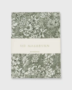 Bandana In Olive Orlando Liberty Fabric