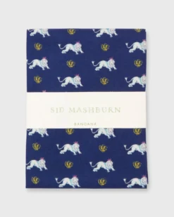 Bandana In Blue King Liberty Fabric