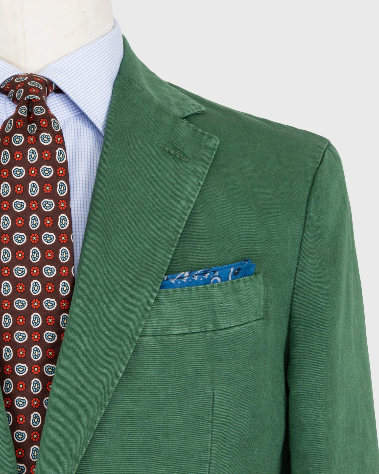 Garment-Dyed Kincaid No. 1 Jacket In Grass Cotolino Twill 2 Garment-Dyed Kincaid No. 1 Jacket In Grass Cotolino Twill - Image 2