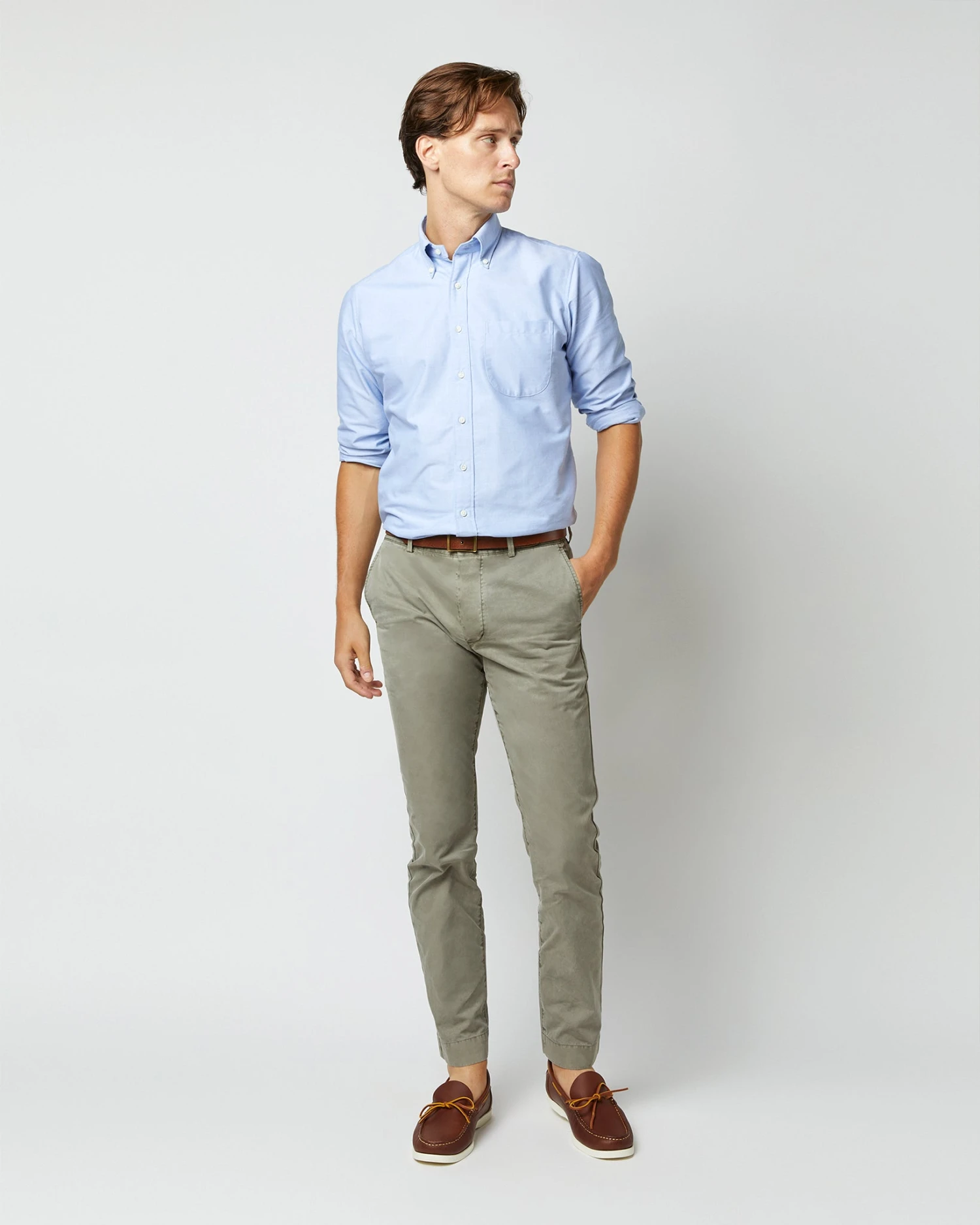 Garment-Dyed Field Pant In Spring Olive Lightweight Twill 5 Garment-Dyed Field Pant In Spring Olive Lightweight Twill - Image 5