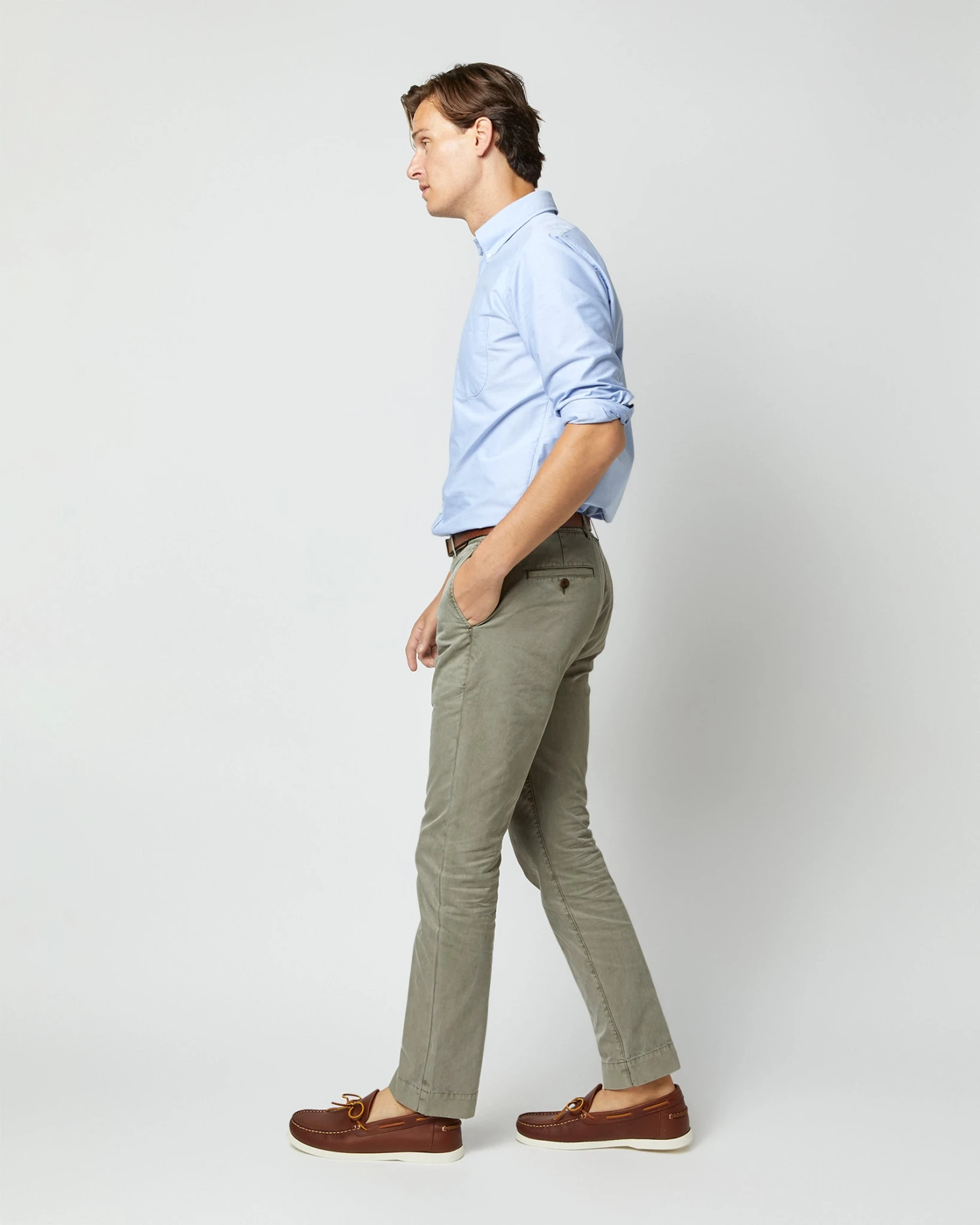 Garment-Dyed Field Pant In Spring Olive Lightweight Twill 10 Garment-Dyed Field Pant In Spring Olive Lightweight Twill - Image 10