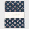 Bandana In Navy/Orange Farringdon Liberty Fabric