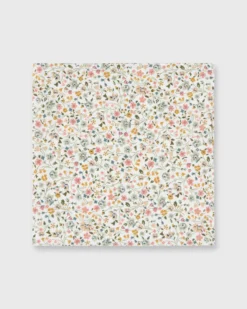 Cotton Print Pocket Square In Multicolor Kimberely & Sarah Po Liberty Fabric