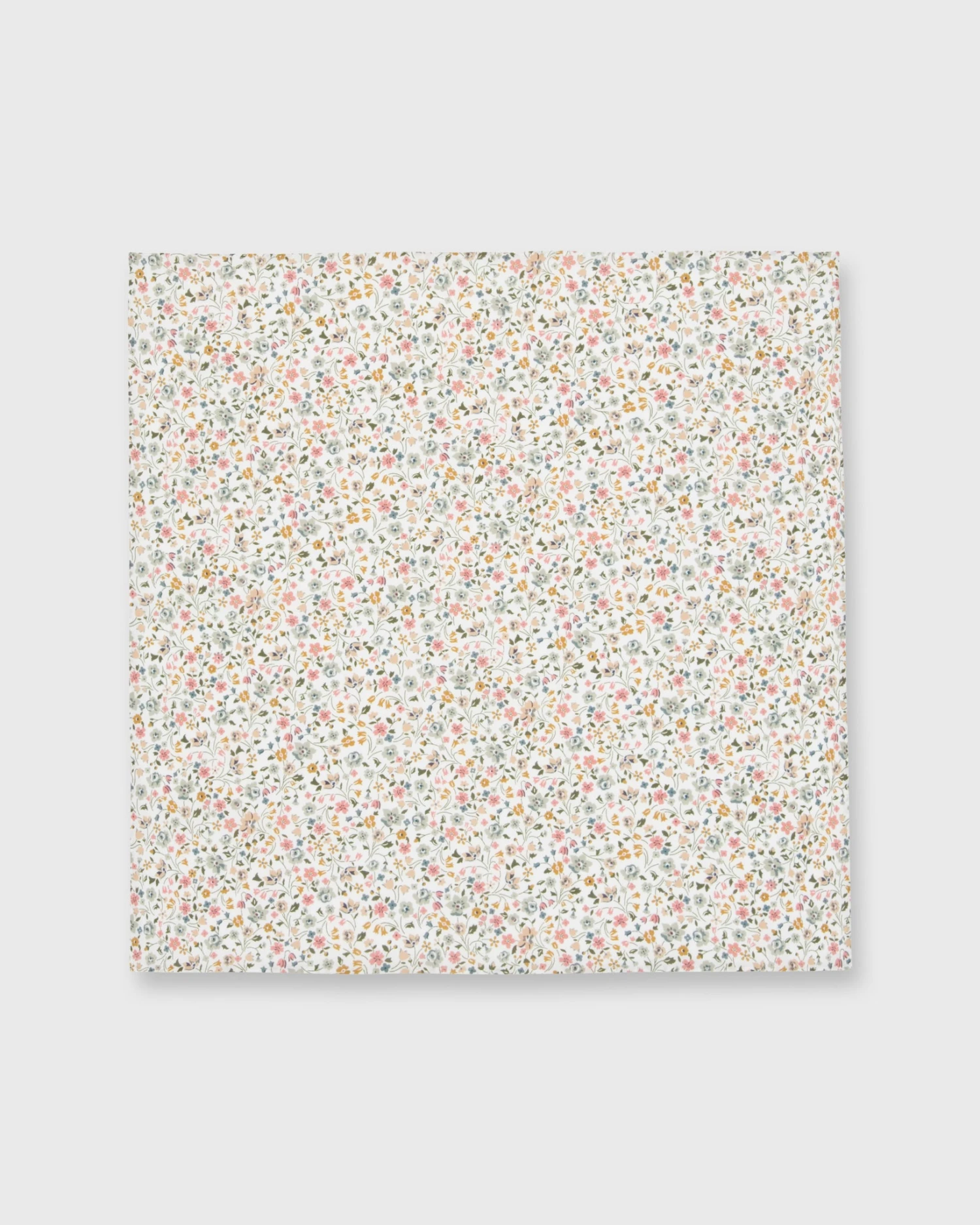 Cotton Print Pocket Square In Multicolor Kimberely & Sarah Po Liberty Fabric 2 Cotton Print Pocket Square In Multicolor Kimberely & Sarah Po Liberty Fabric - Image 2