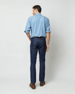 Western Work Shirt In Extra Light Wash Indigo Chambray 21 Western Work Shirt In Extra Light Wash Indigo Chambray -fashion S63729 8669