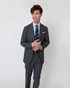 Kincaid No. 3 Jacket In Mid-Grey Flannel -fashion S63740 1