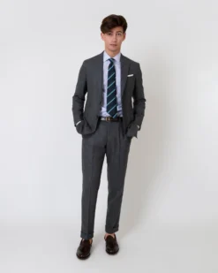 Kincaid No. 3 Jacket In Mid-Grey Flannel -fashion S63740 6