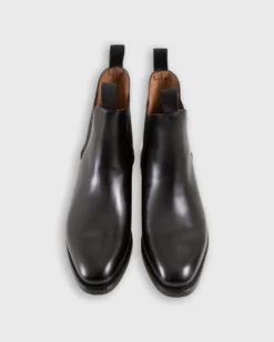 Chelsea Boot In Black Calfskin