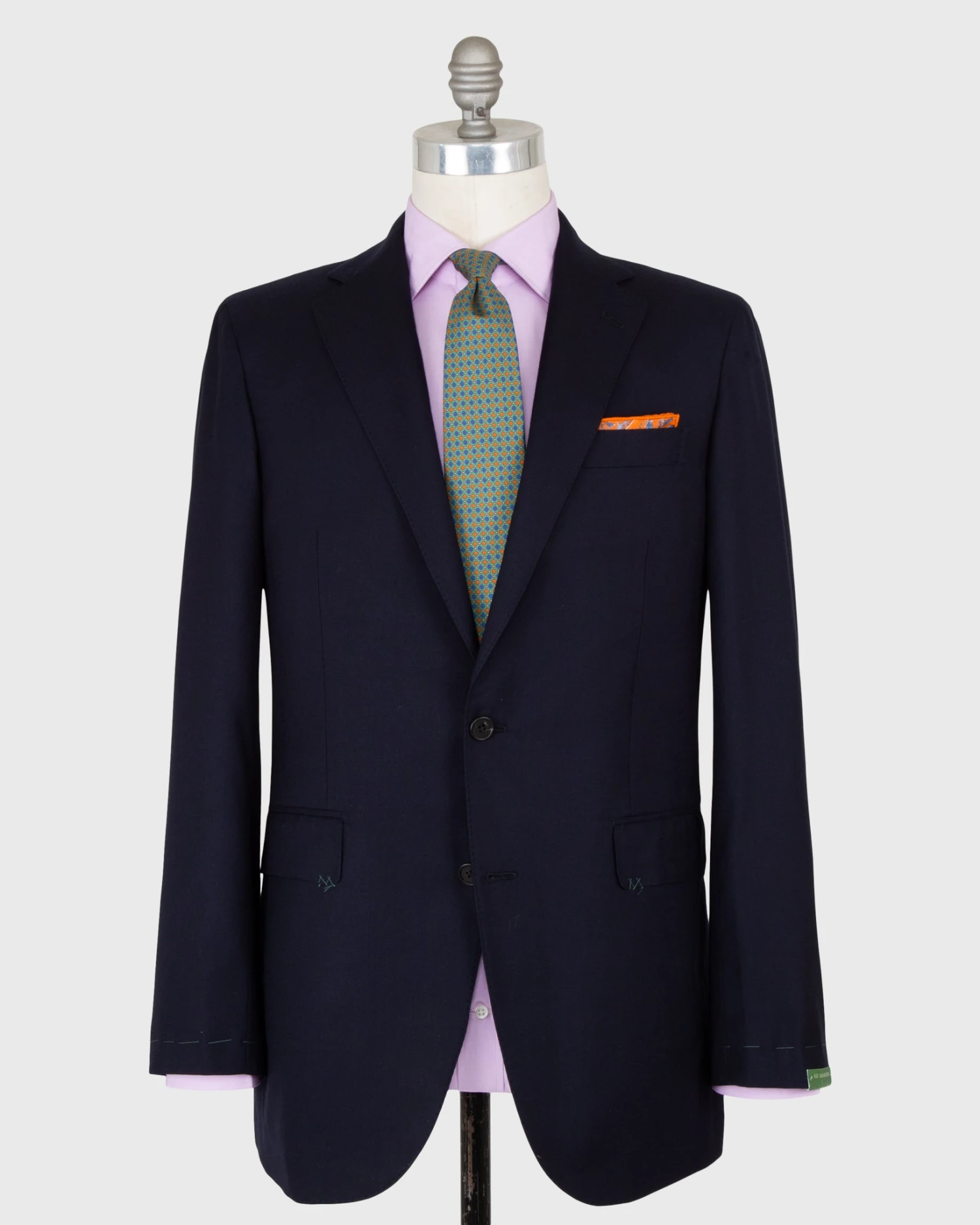 Kincaid No. 4 Jacket In Navy Escorial Wool Twill 1 Kincaid No. 4 Jacket In Navy Escorial Wool Twill