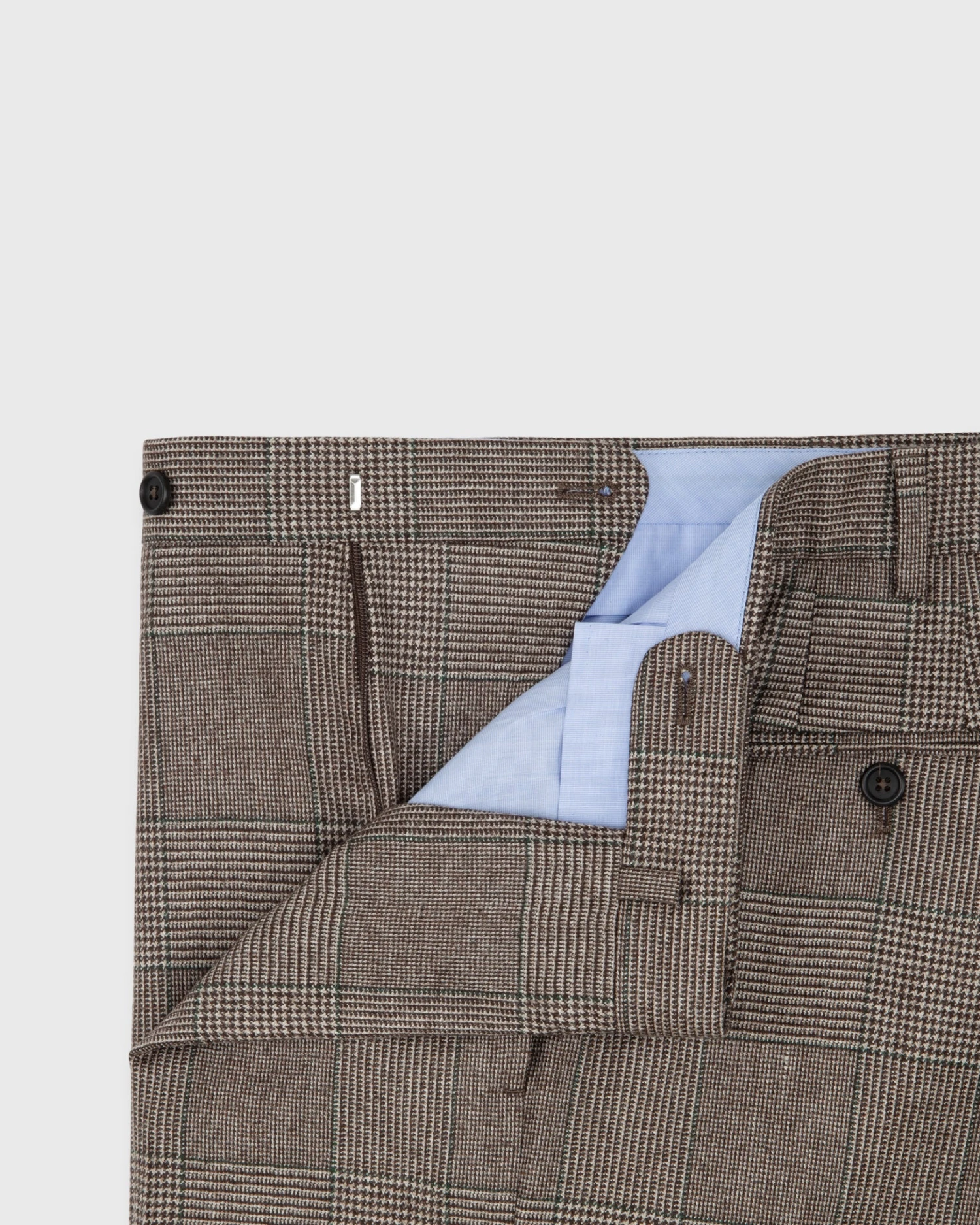 Virgil No. 2 Suit In Brown/Bone/Spruce Wool/Cashmere Flannel 5 Virgil No. 2 Suit In Brown/Bone/Spruce Wool/Cashmere Flannel - Image 5