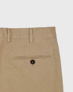 Garment-Dyed Sport Trouser In Khaki High Ridge Twill -fashion S65950 3