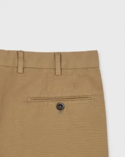 Garment-Dyed Sport Trouser In British Khaki High Ridge Twill -fashion S65951 3