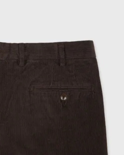 Garment-Dyed Sport Trouser In Chocolate Corduroy -fashion S68081 3