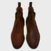 Chelsea Boot In Waxy Brown Suede
