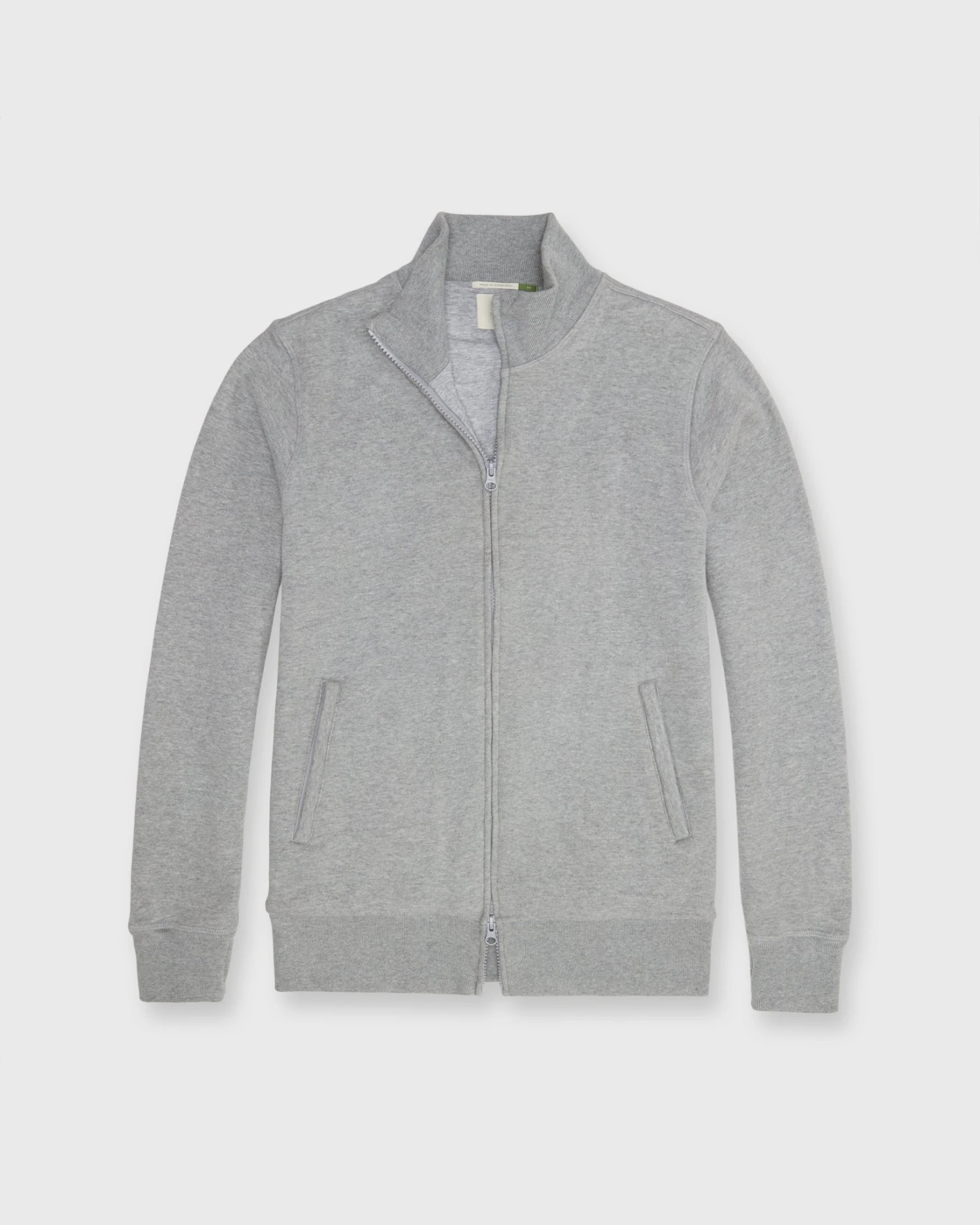 Track Jacket In Grey French Terry 1 Track Jacket In Grey French Terry