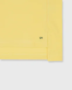 Short-Sleeved Polo In Canary Pima Pique -fashion S68634 3