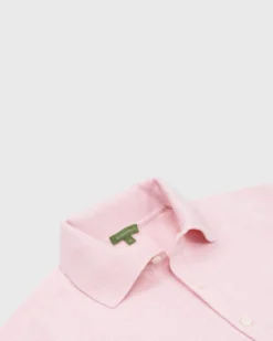 Rally Polo Sweater In Pale Pink Cotton -fashion S68700 2