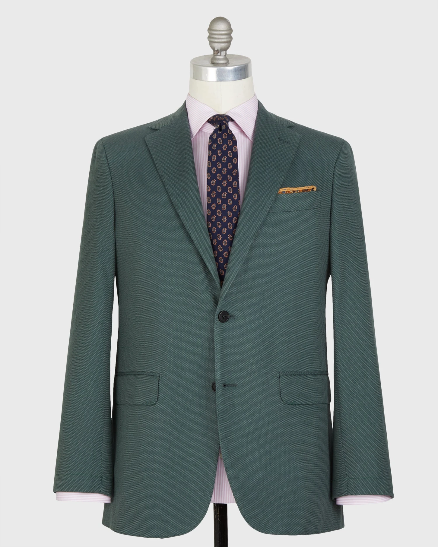 Virgil No. 2 Jacket In Spruce Monk's Cloth 1 Virgil No. 2 Jacket In Spruce Monk's Cloth