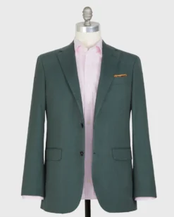 Virgil No. 2 Jacket In Spruce Monk's Cloth 6 Virgil No. 2 Jacket In Spruce Monk's Cloth -fashion S68708 3