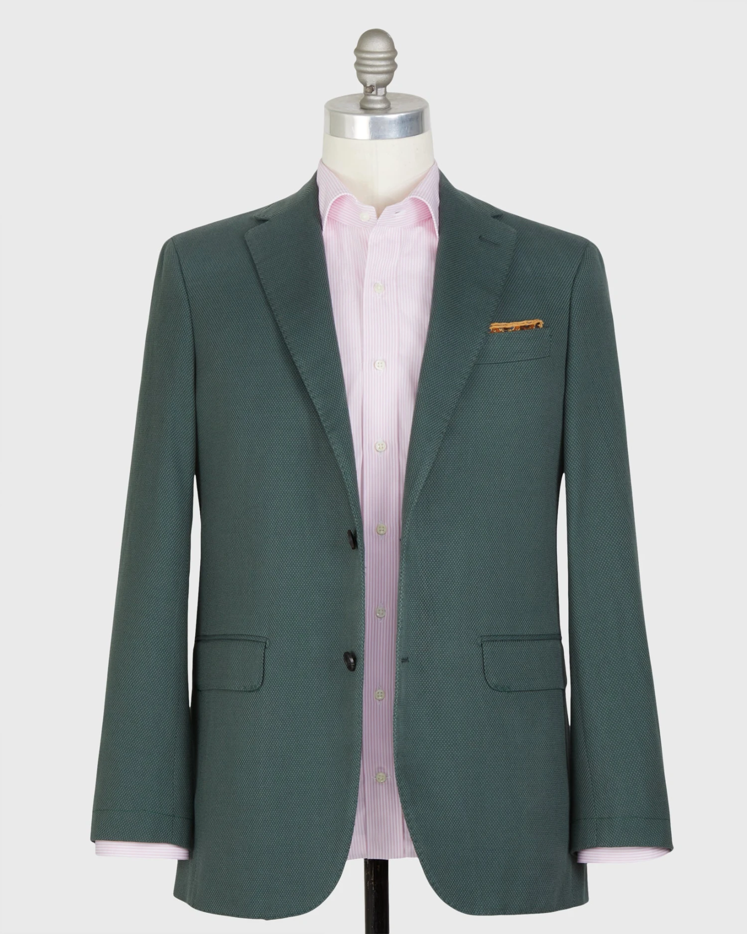 Virgil No. 2 Jacket In Spruce Monk's Cloth 3 Virgil No. 2 Jacket In Spruce Monk's Cloth - Image 3